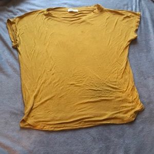 Mustard T shirt